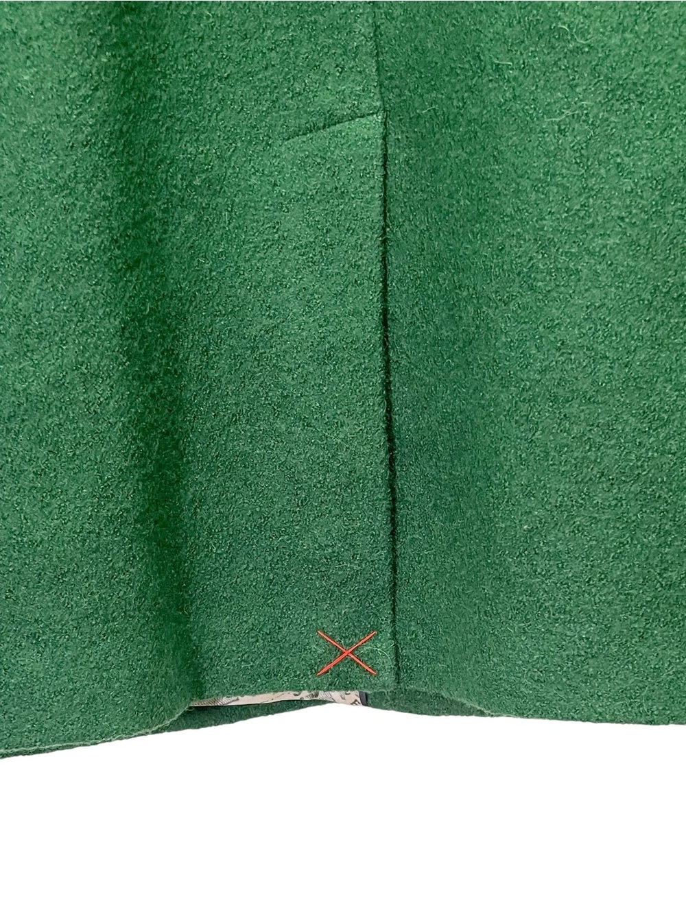 NWT Boden Edinburgh Wool Coat US 20-22R Emerald Green Long Overcoat - Picture 12 of 16